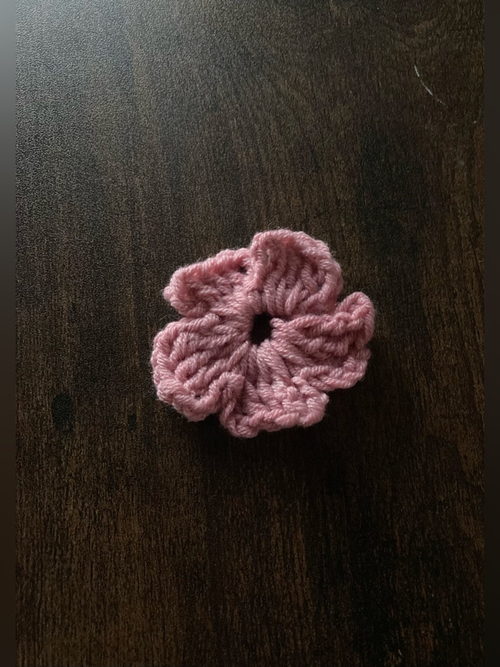 Handcrafted Crochet Flower in Soft Pink
